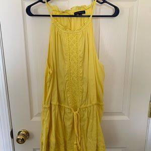 Yellow Lane Bryant tank